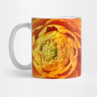 Ranunkel in Orange Mug